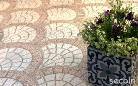 Từ A đến Z các thông tin cần biết về gạch lát vỉa hè, gạch lát sân Terrazzo